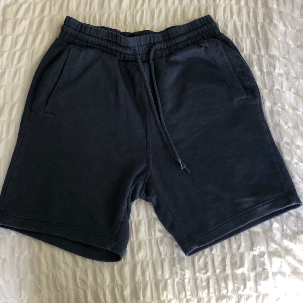 Blue Jersey Shorts